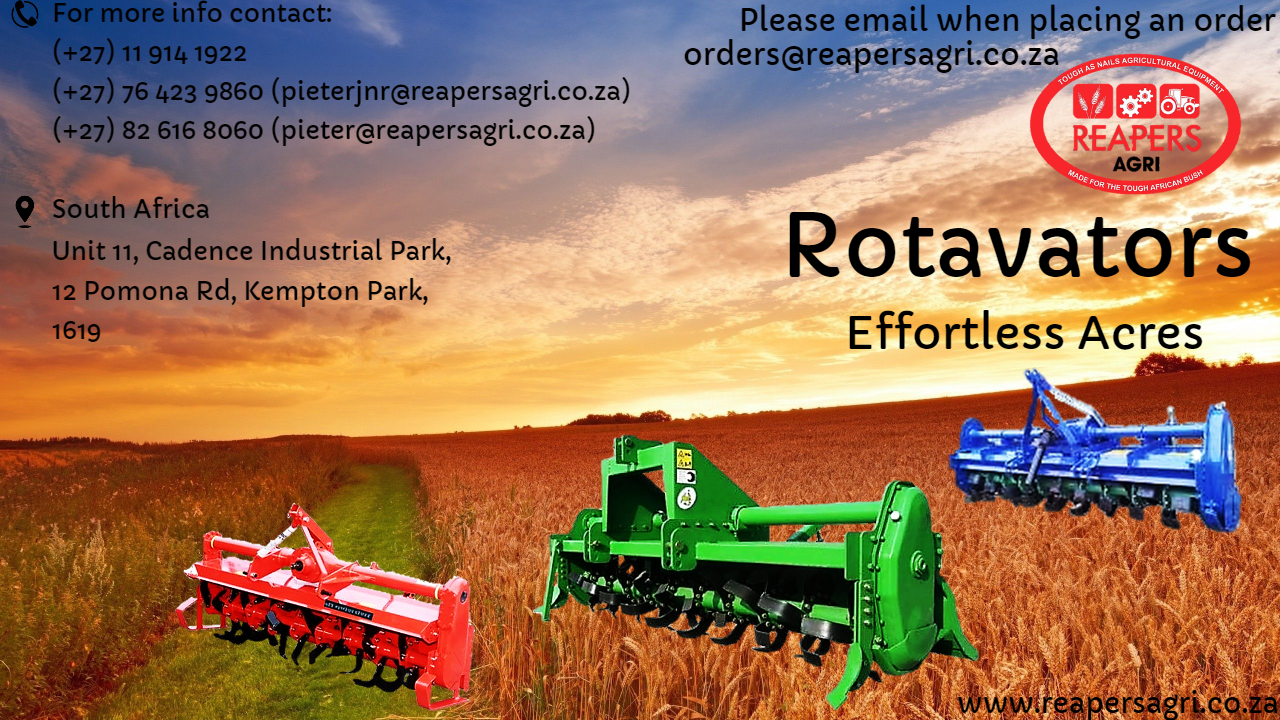 Rotavators | Reapers Agri