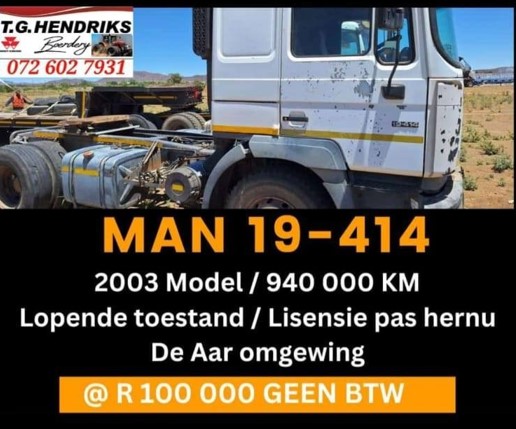 2003 MAN 19-414 | T.G Hendriks