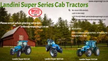 Landini super series closed cab tractors | Reapers Agri