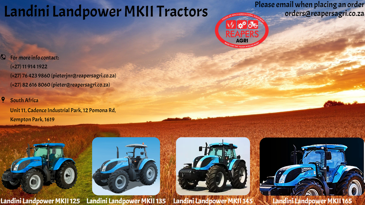 Landini landpower MKII tractors | Reapers Agri