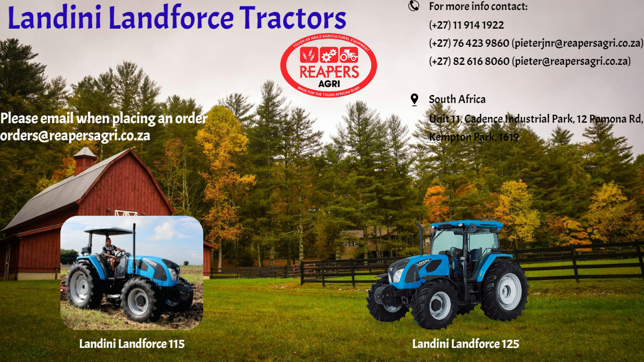 Landini landforce tractors | Reapers Agri