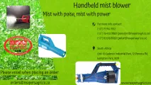 Handheld mist blower | Reapers Agri
