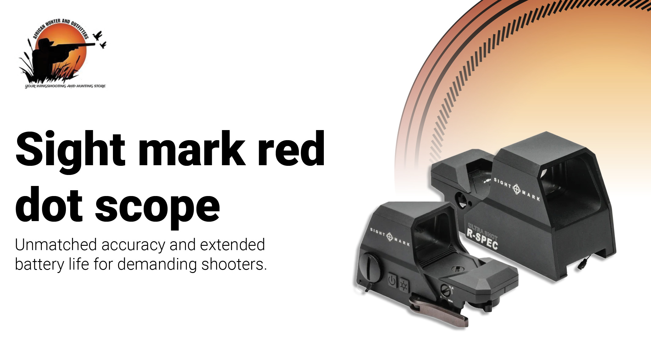Sight mark red dot scope | Unmatched accuracy | African Hunter and Outfitters