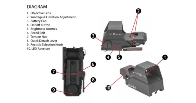 Sight mark red dot scope | Unmatched accuracy | African Hunter and Outfitters