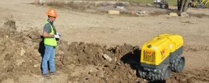 Trench Roller RTLx-SC3: smart remote-controlled trench roller | Wacker Neuson