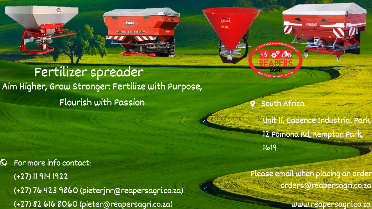 Fertilizer spreader | Reapers Agri