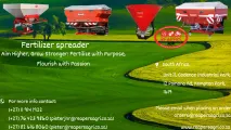 Fertilizer spreader | Reapers Agri