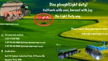 Disc plough (Light duty) | Reapers Agri