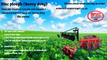 Disc plough (Heavy duty) | Reapers Agri