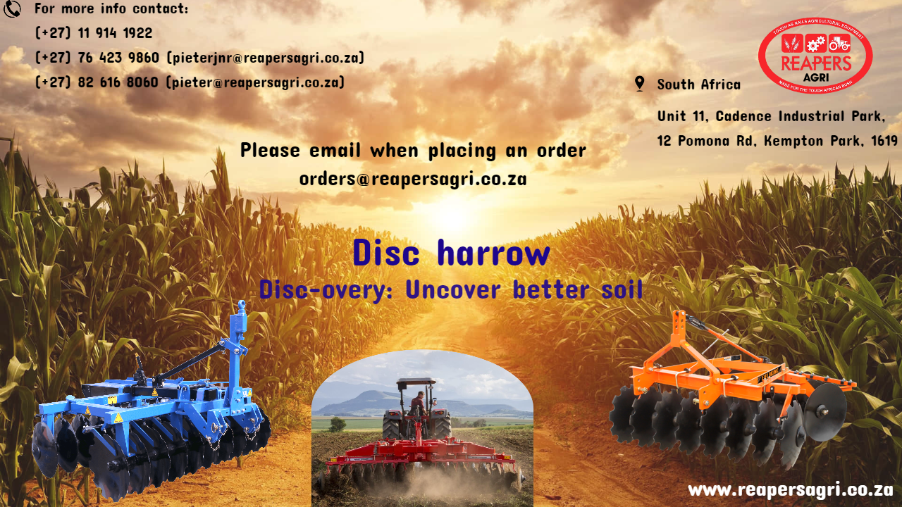 Disc harrows | Reapers Agri