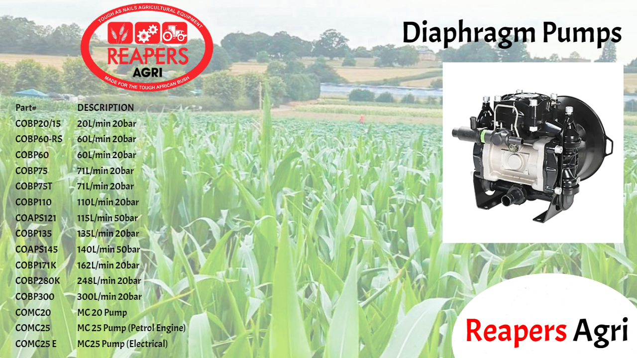 Diaphragm pumps | Reapers Agri