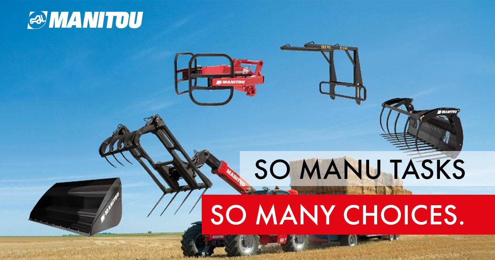 Telehandler attachments | Manitou