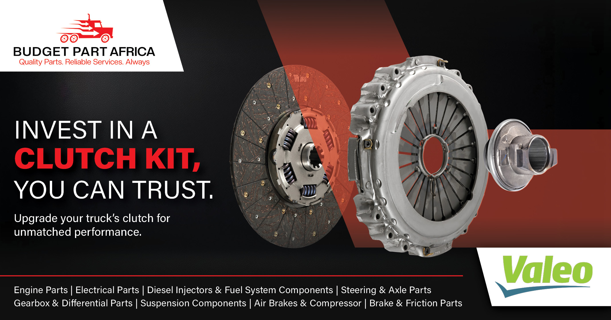 Invest in a clutch kit, you can trust | Budget Part Africa