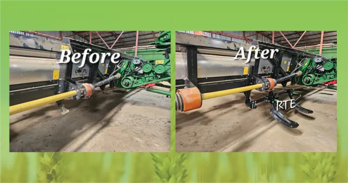 Stalk paddles for harvester tables | Ripper Tillage Equipment