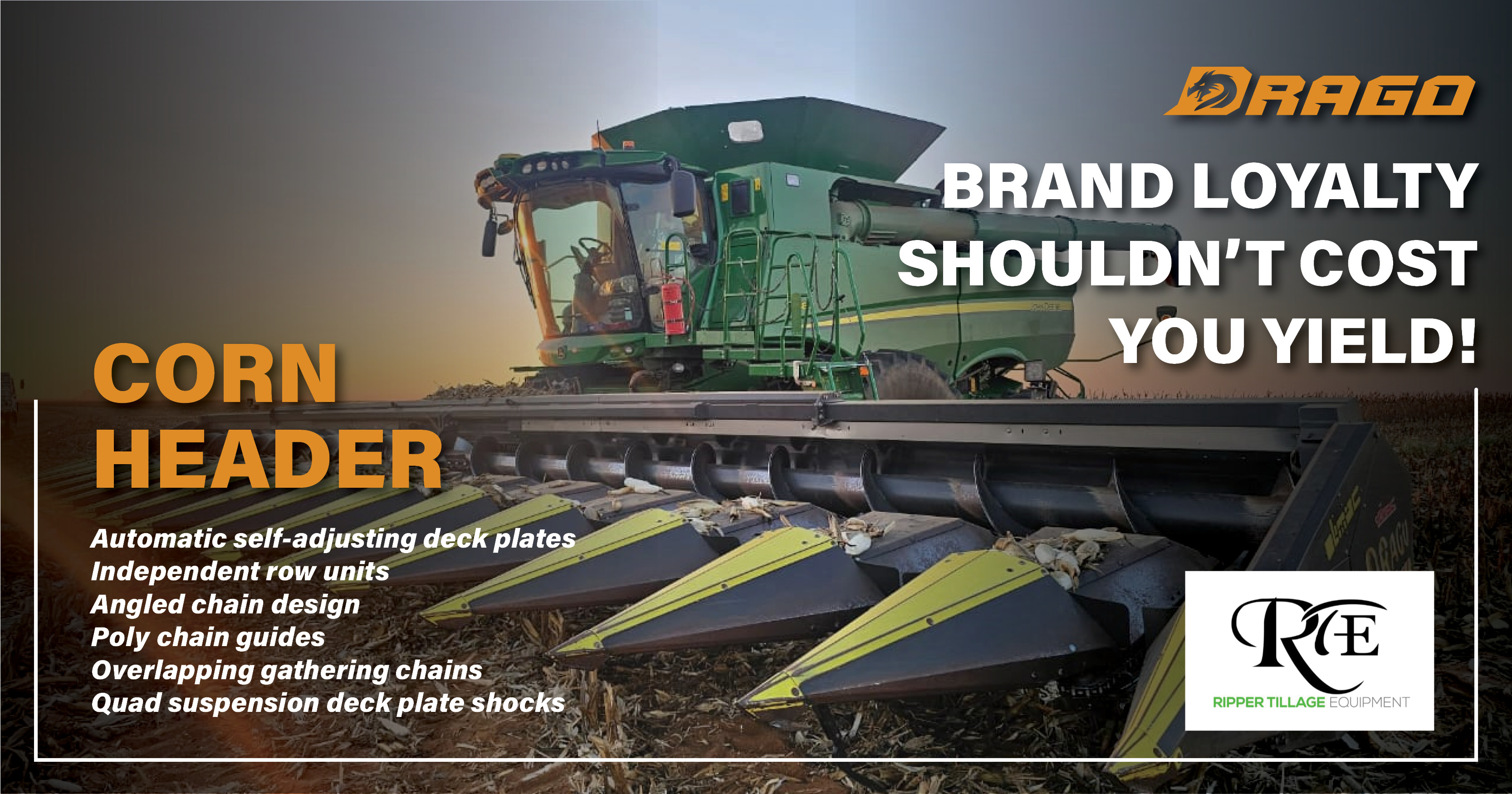 Corn header / Drago | Ripper Tillage Equipment