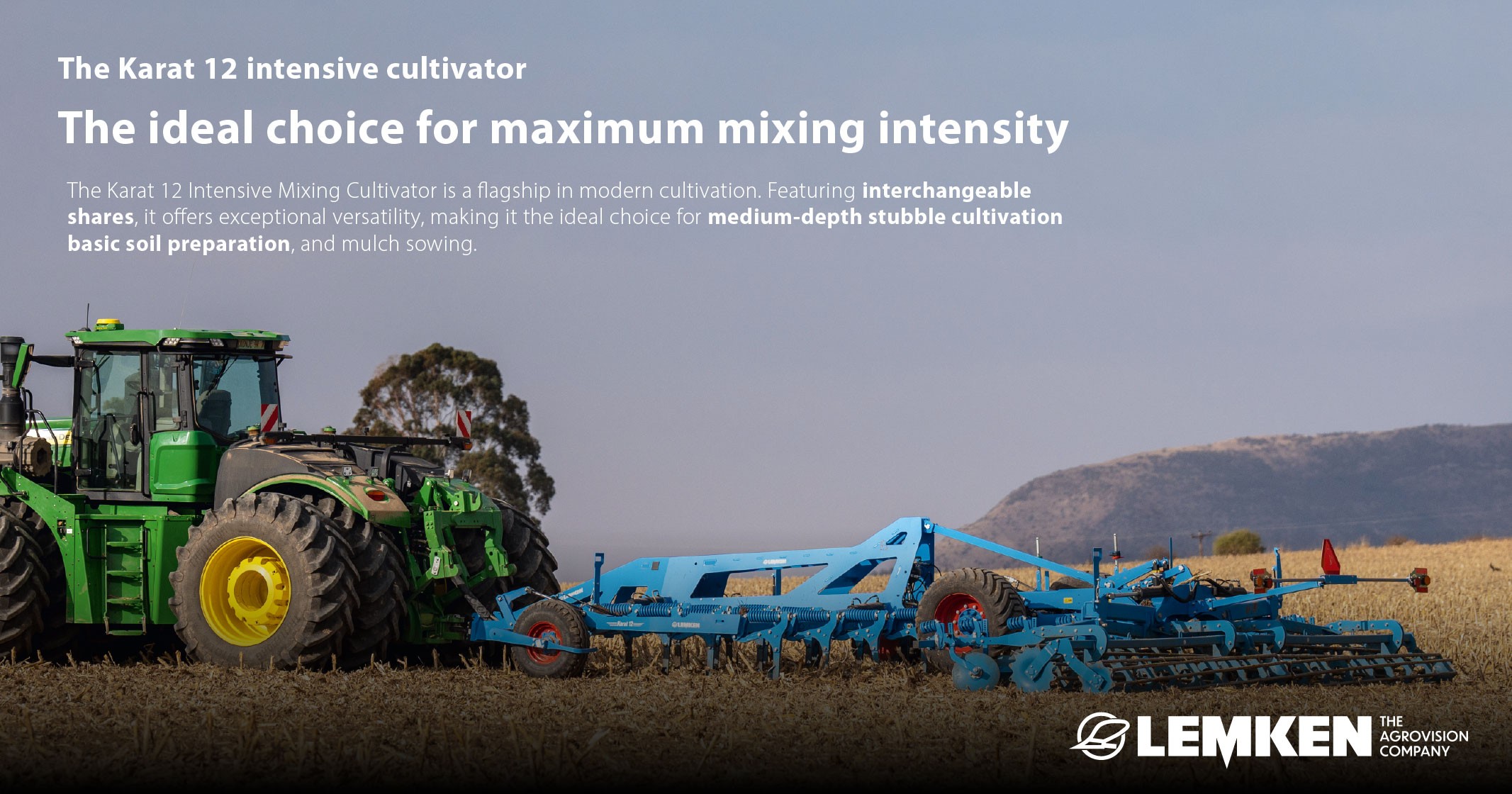 The Karat 12 intensive cultivator | LEMKEN