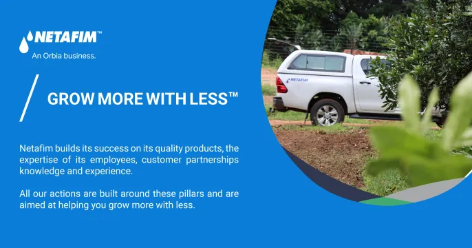 Precision Irrigation and nutrition | Netafim