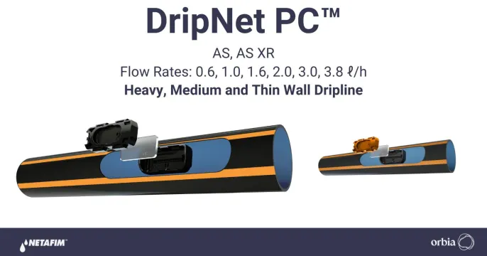 Dripper and Dripline Range | Netafim