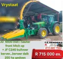 John Deere 6930 met I Sauter front hitch | T.G Hendriks
