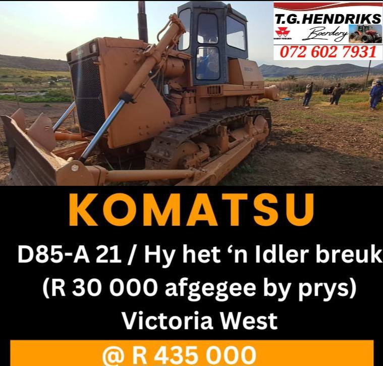 Komatsu D85-A 21 | T.G Hendriks