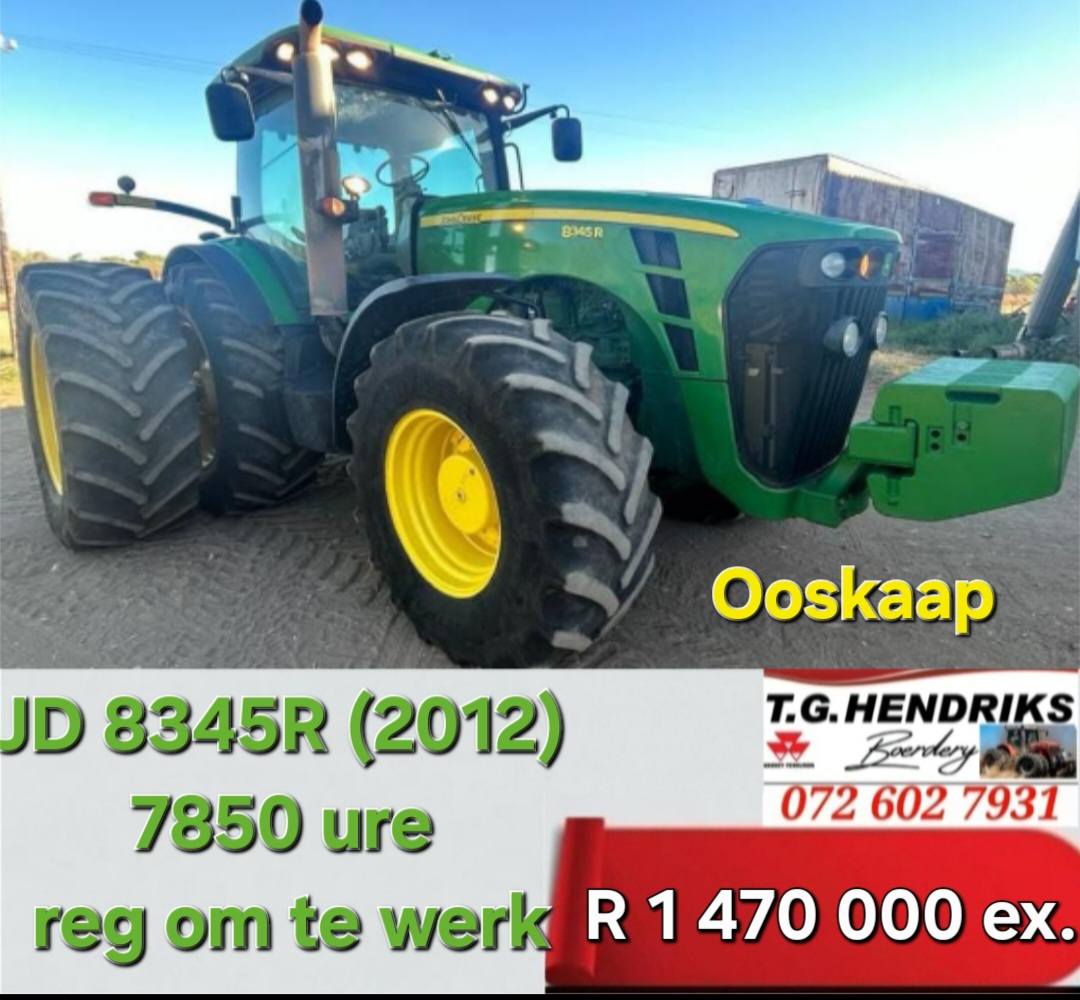 2012 John Deere 8345R | T.G Hendriks