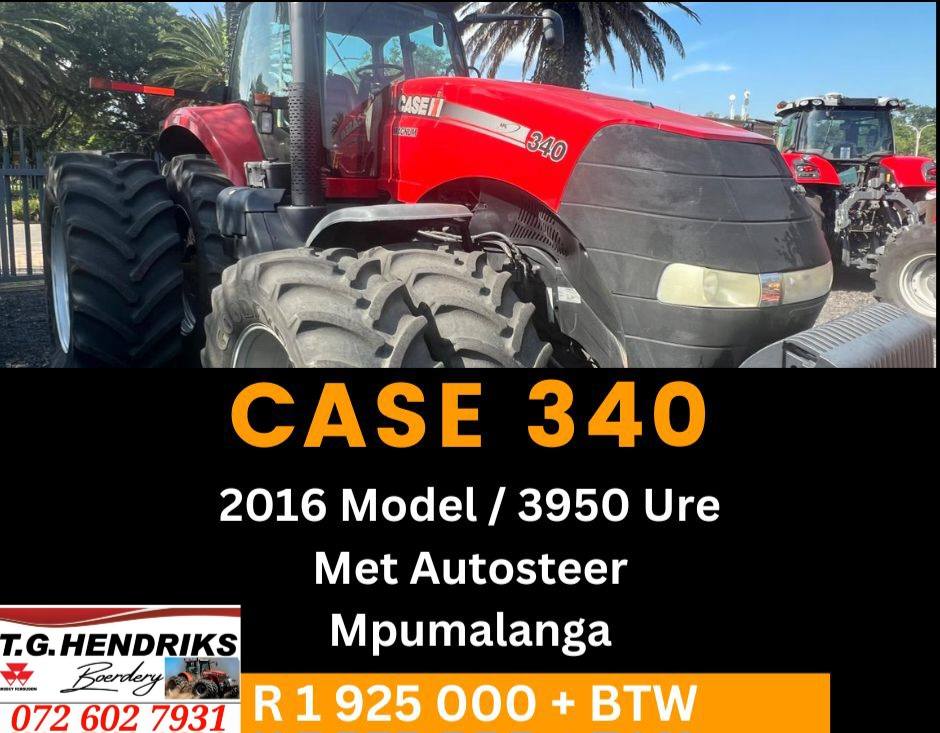 2016 Case 340 met autosteer | T.G Hendriks