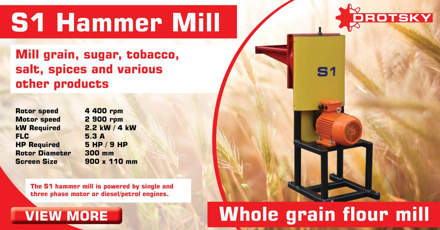 The S1 Hammer mill | Drotsky