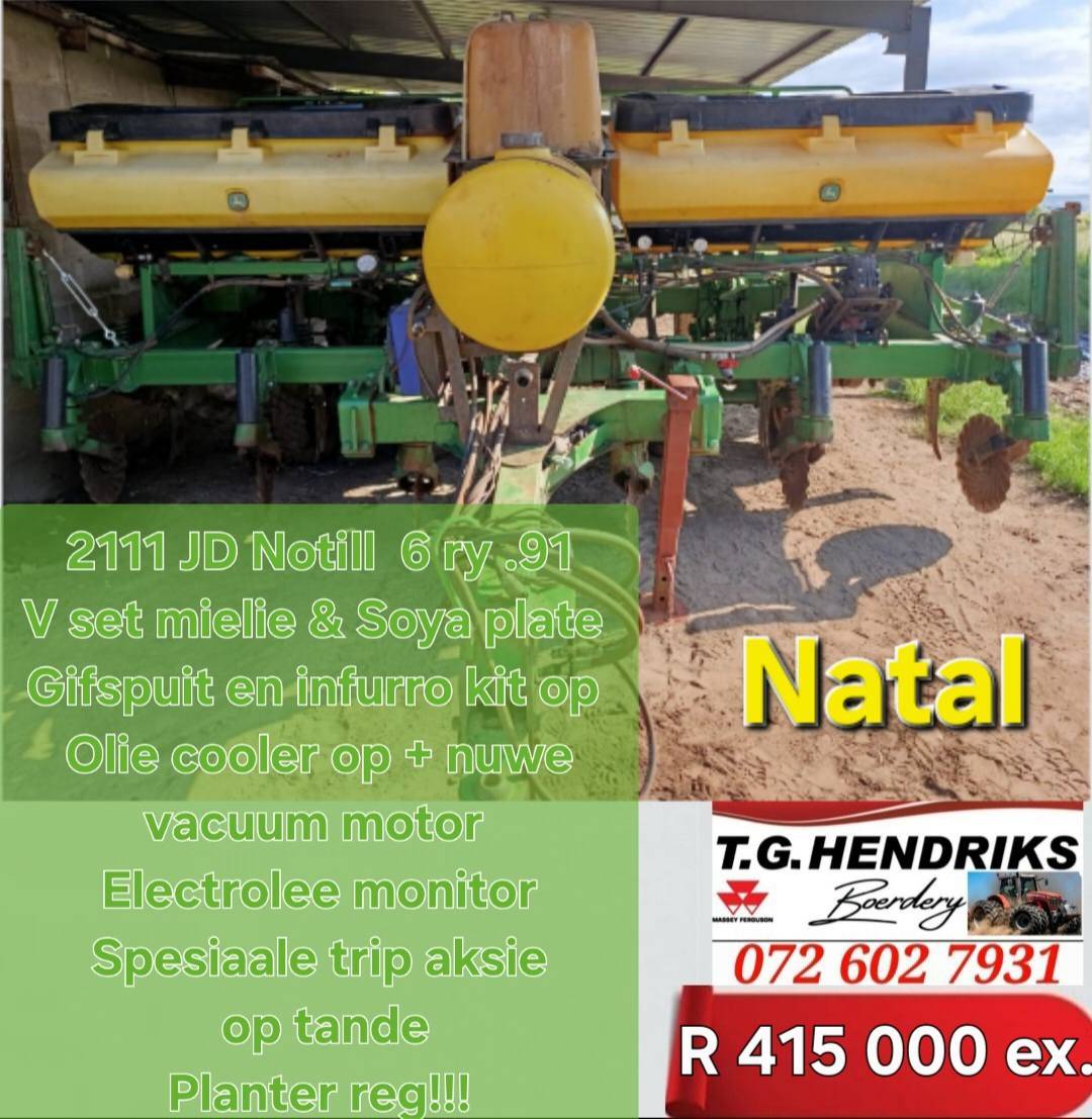2111 John Deere Notill 6 ry .91 | T.G. Hendriks