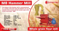 The M8 Hammer mill | Drotsky