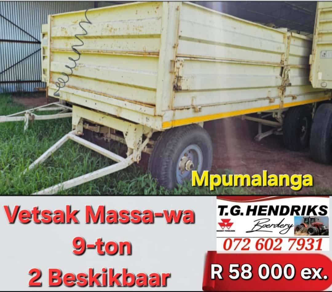 Vetsak Massa wa 9 ton | T.G. Hendriks