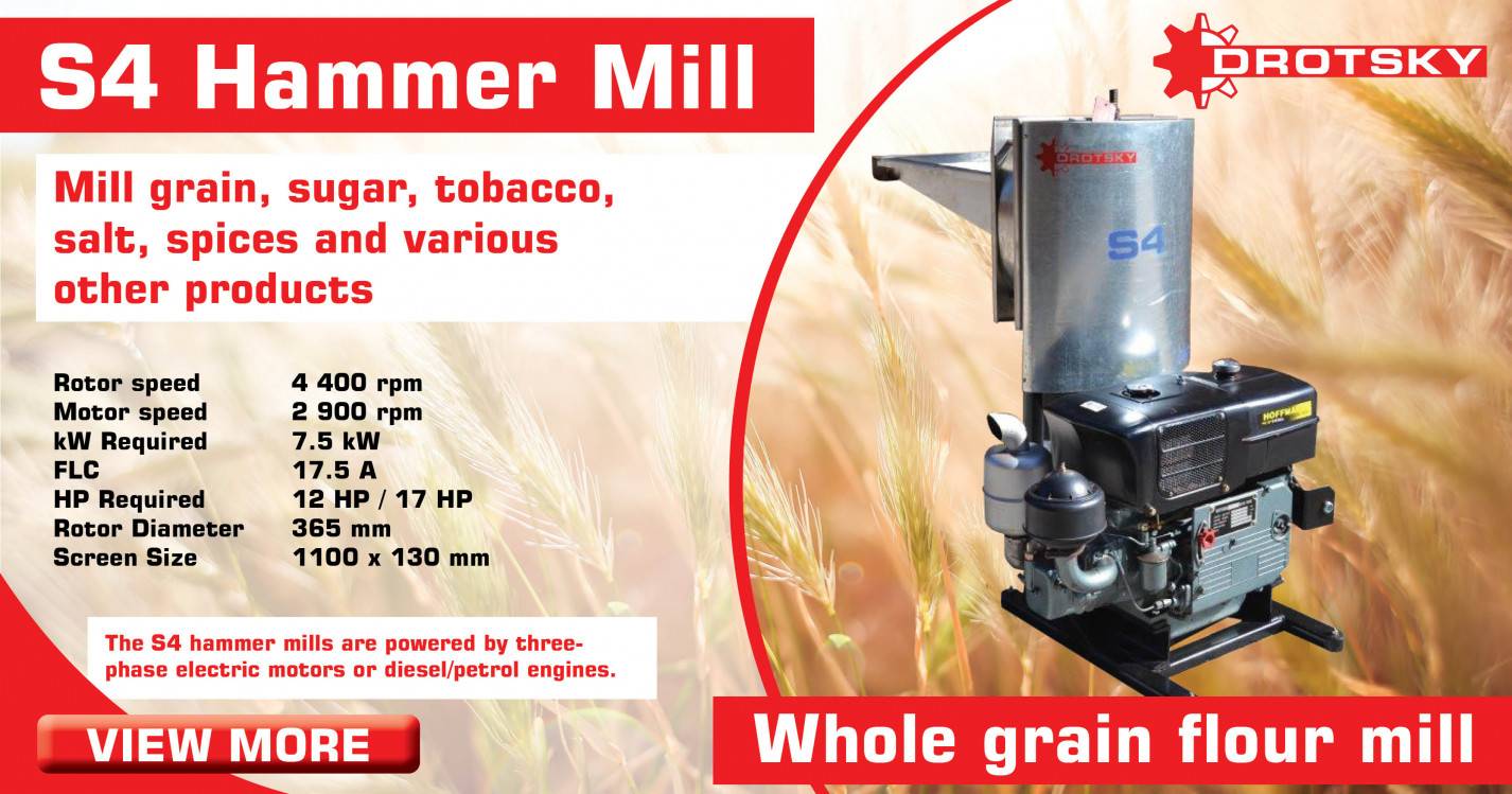 The S4 Hammer mill | Drotsky