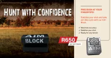Hunt with confidence with our Aim Block