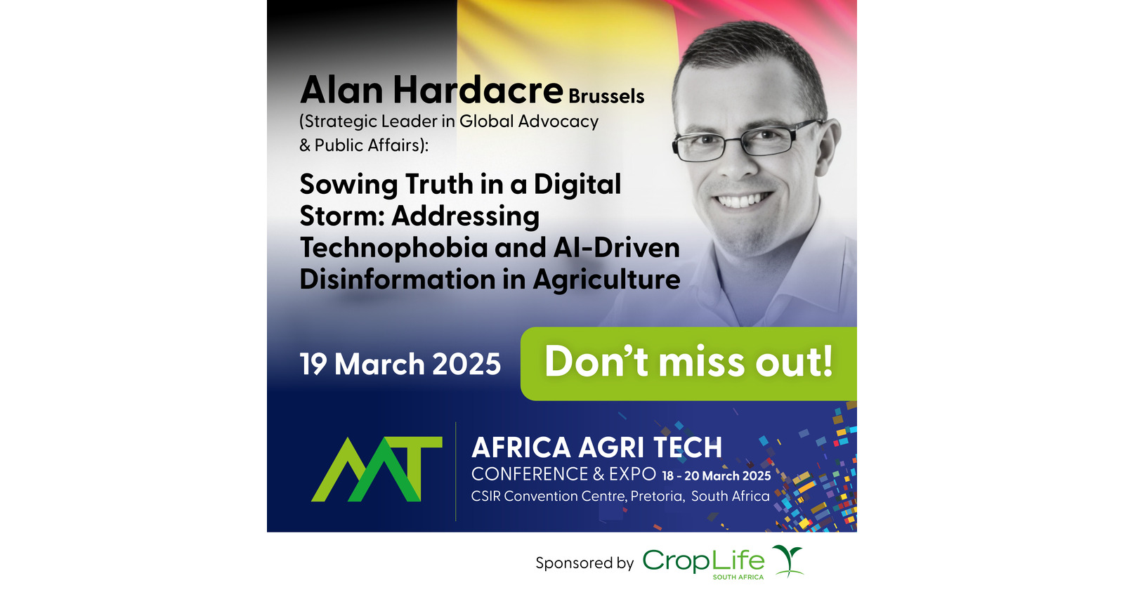 Alan Hardacre : Let’s hear how we can navigate through the digital storm | Africa Agri Tech