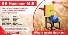 The S6 Hammer mill | Drotsky
