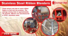 Stainless steel ribbon blenders | Drotsky