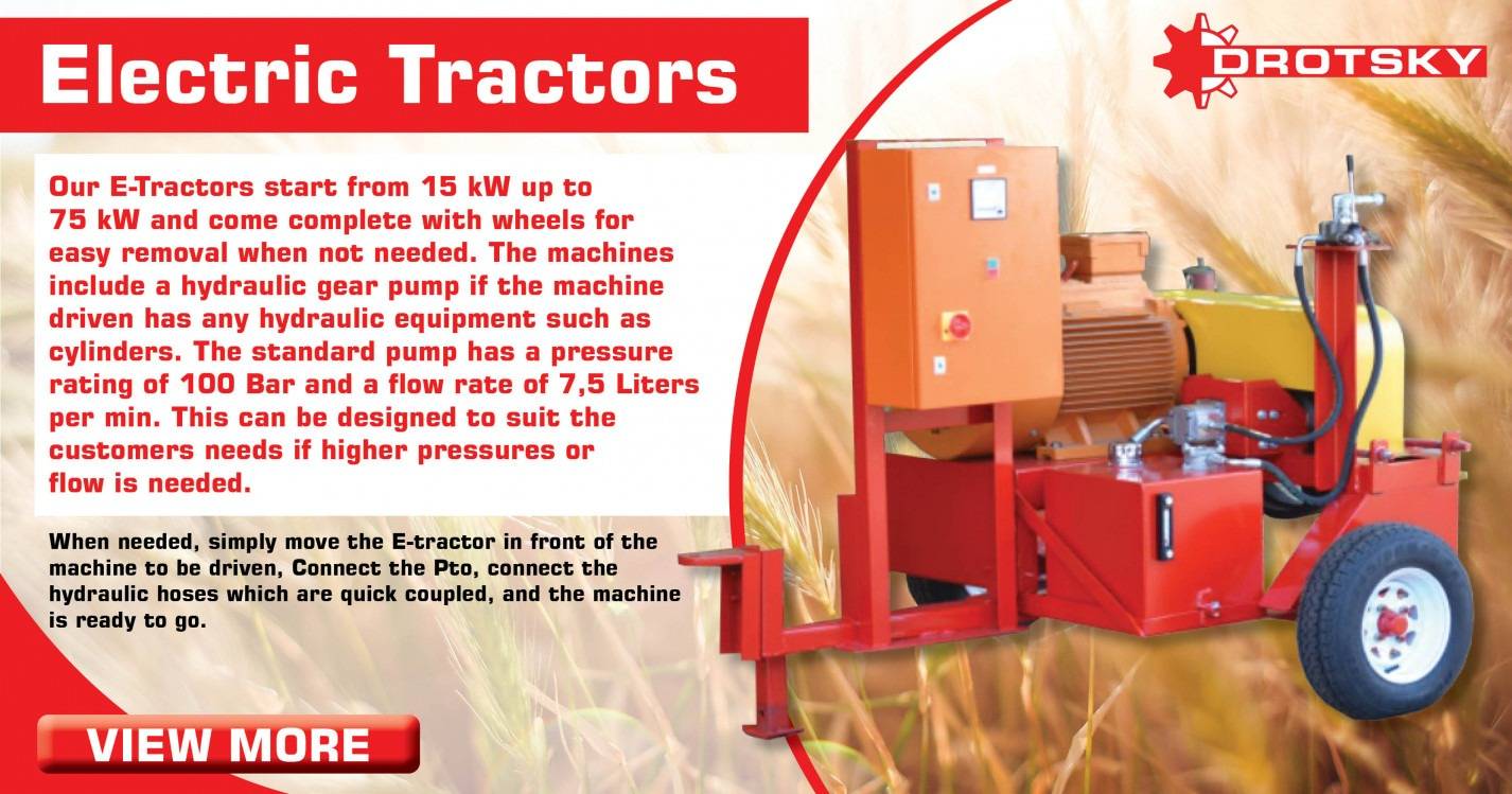 Electric tractors | Drotsky