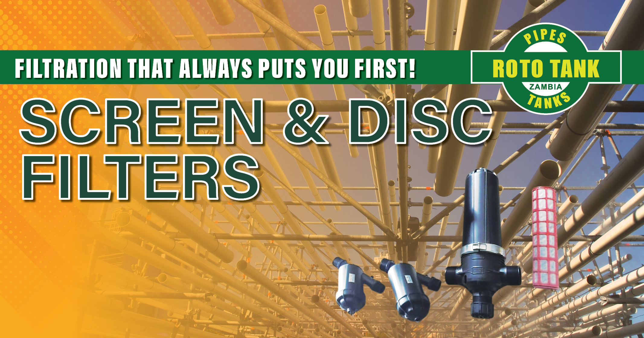Screen & Disc Filters for Maximum Efficiency! | Roto Tanks