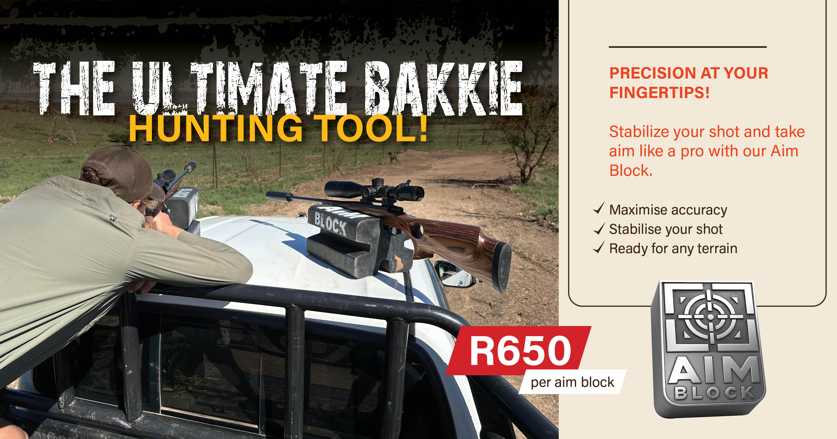 The ultimate bakkie hunting tool! | Aim Block