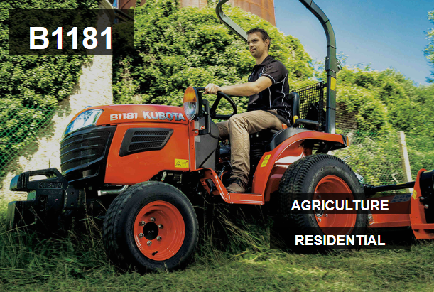 B1181 Kubota tractor | Smith Power Equipment