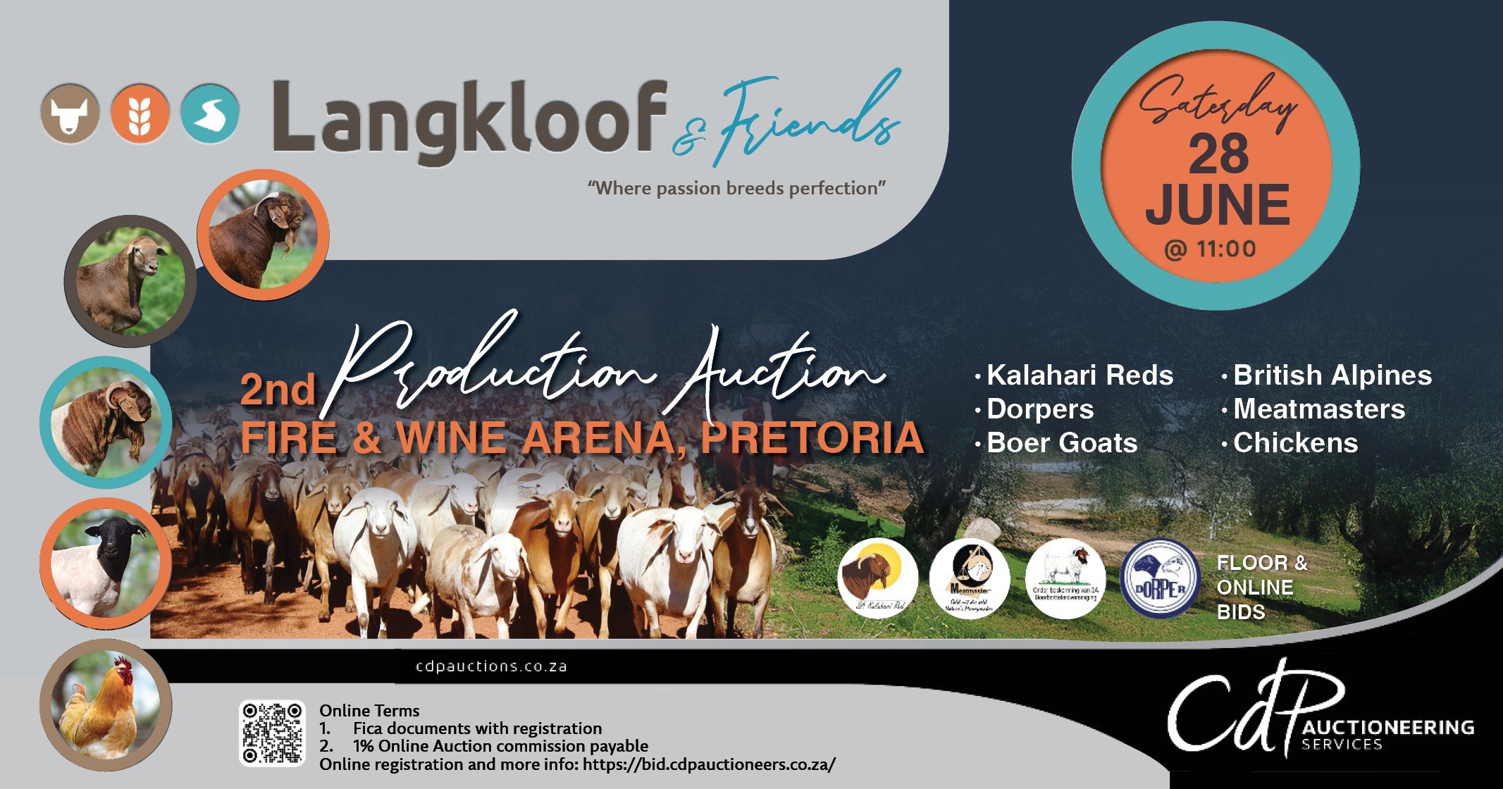 Langkloof & Friends 2nd Production auction | 28 June | Pretoria