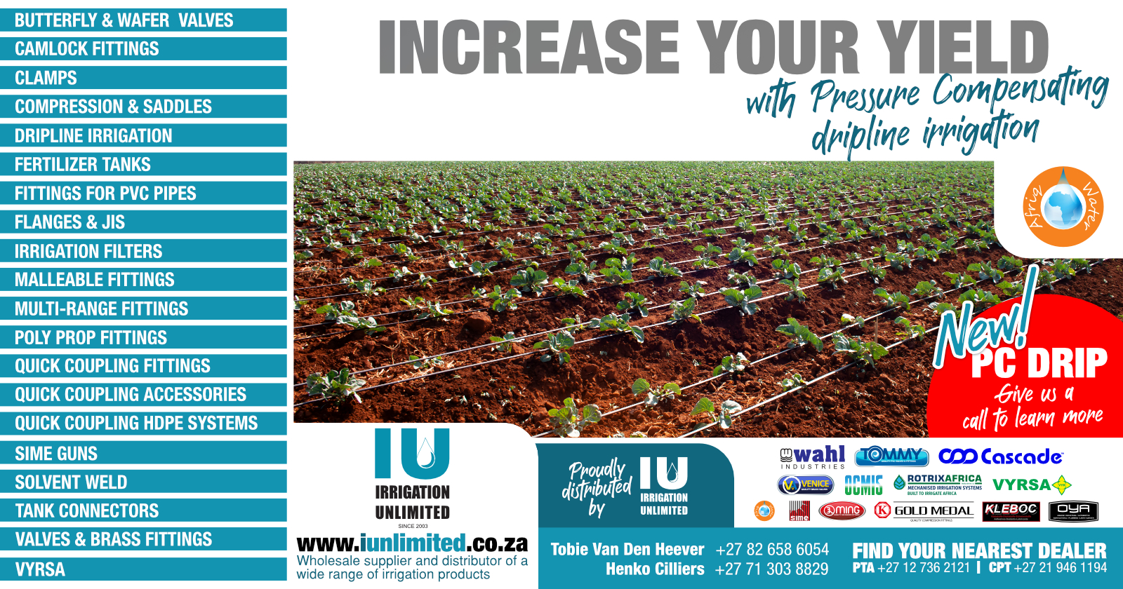 Pressure compensating dripline irrigation | Irrigation Unlimited