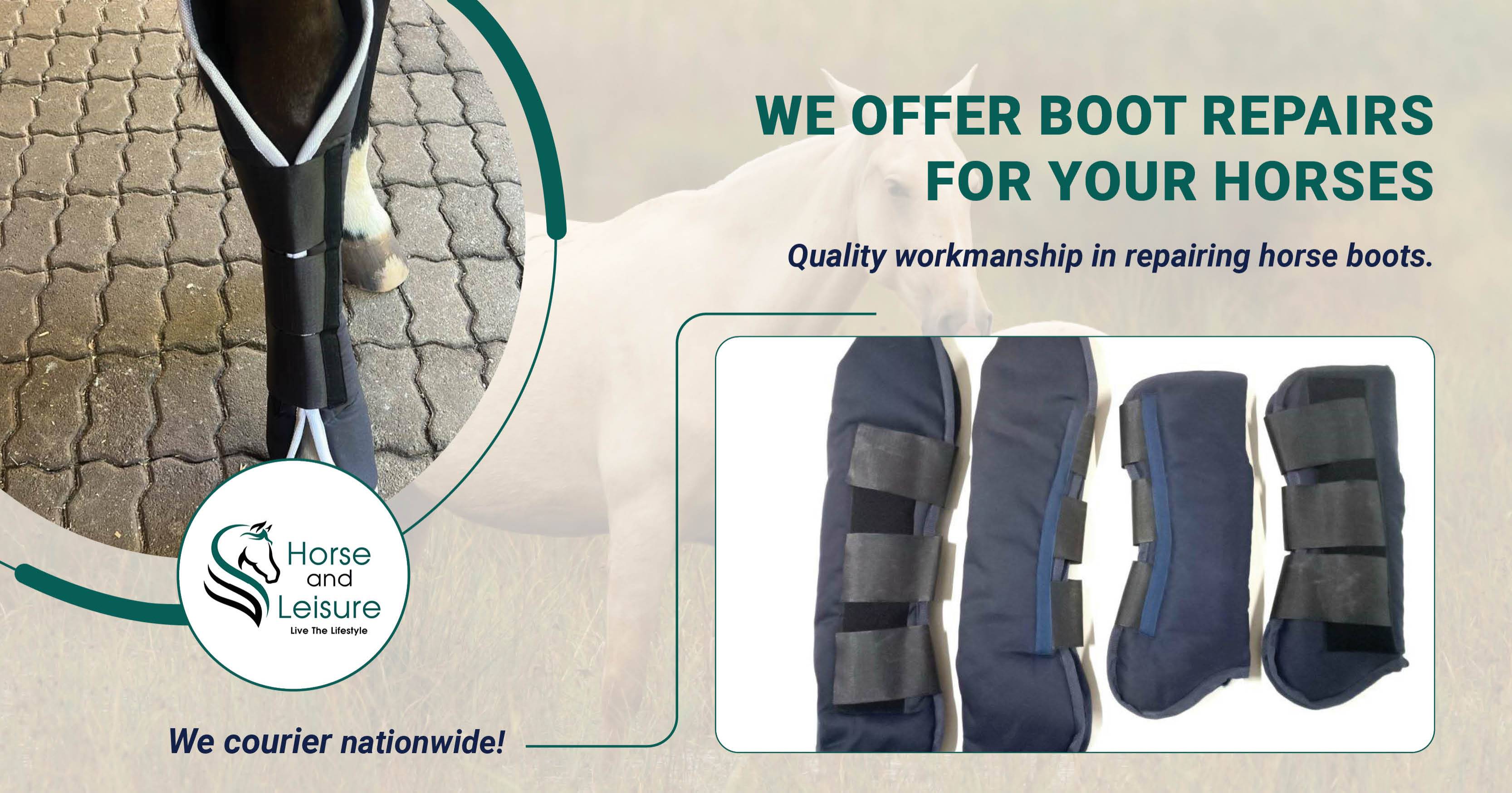 Give your horse’s boots a new lease on life | boot repairs for your horses | Horse and Leisure