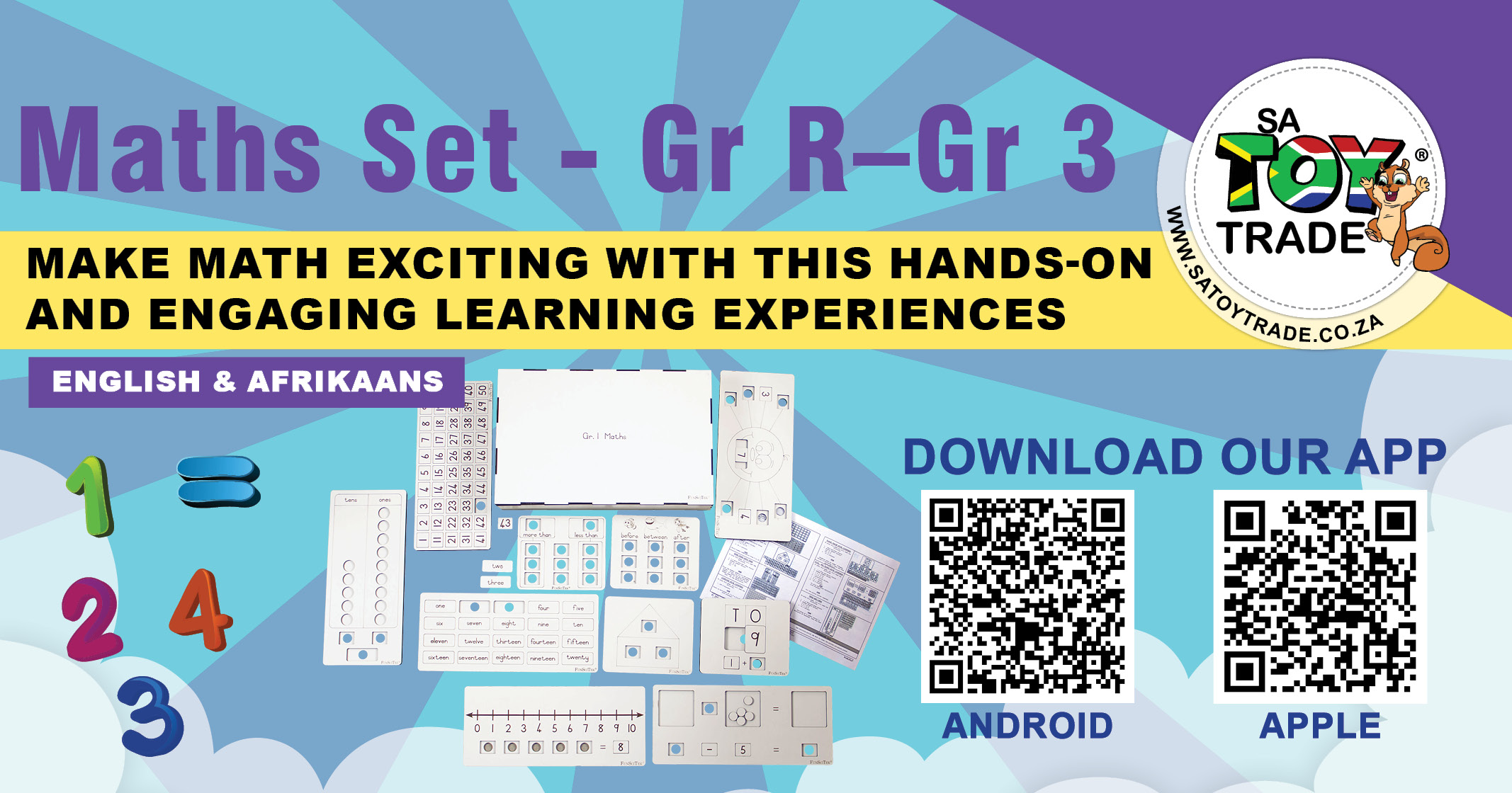 Early Learning Maths Kit – Grades R to 3 | SAToyTrade