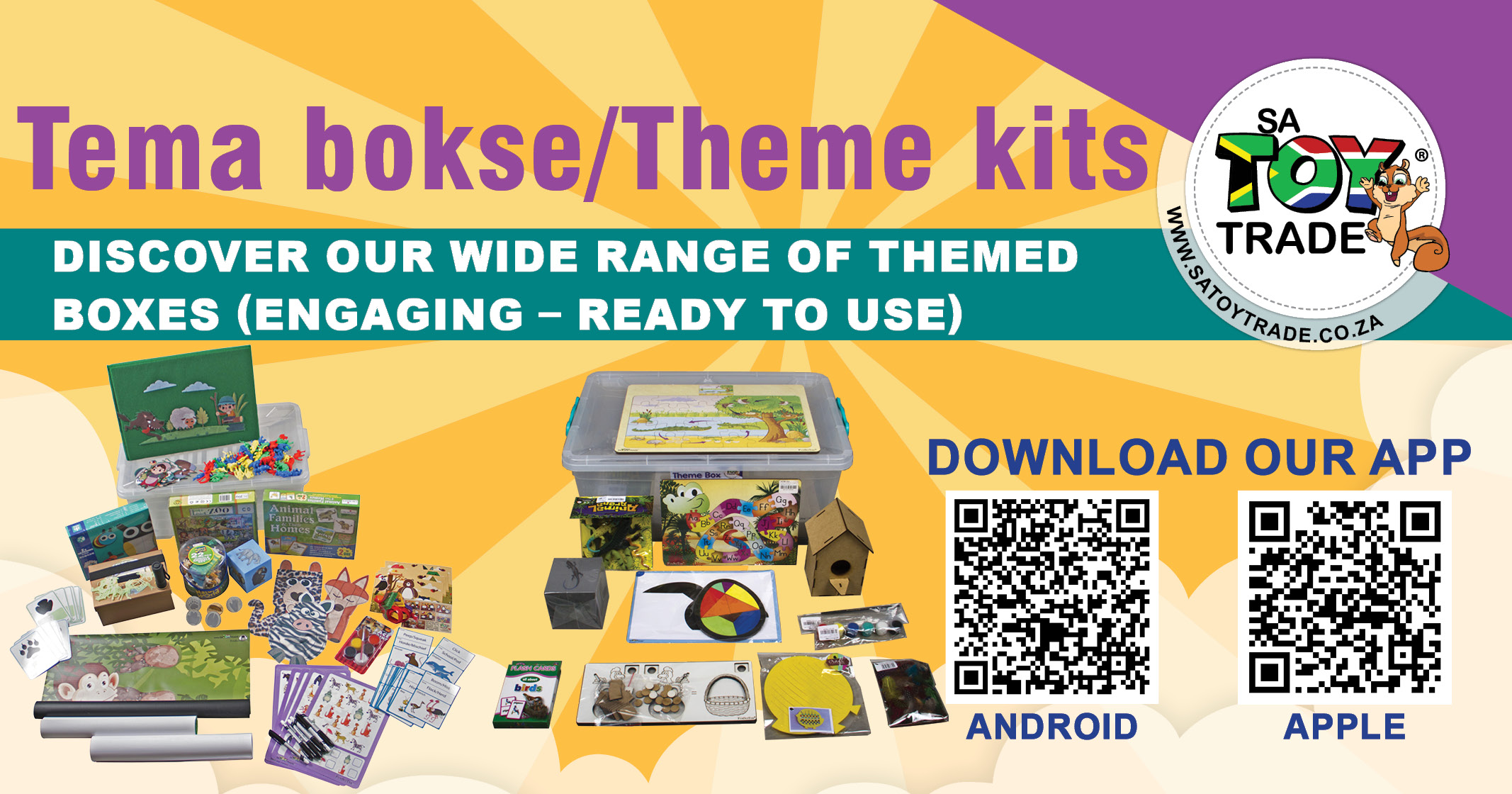 Discover our wide range of themed boxes | SAToyTrade