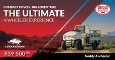 Compact power, big adventure | Lekkewaan Noddy 4-wheeler | Reapers Agri