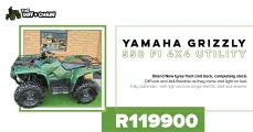 Yamaha Grizzly 550 FI 4x4 utility | The Diff & Chain leisure