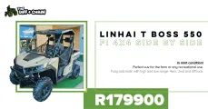 Linhai T boss 550 fi 4x4 side by side | The Diff & Chain leisure