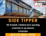 Side tipper | T.G. Hendriks