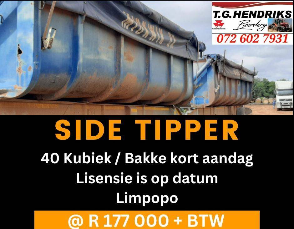 Side tipper | T.G. Hendriks