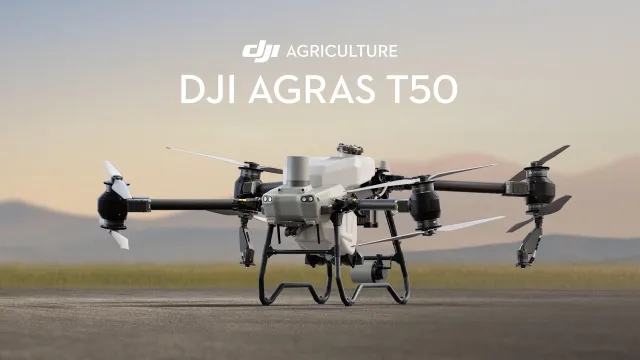 DJI Agras T50 Flagship Spraying Drone